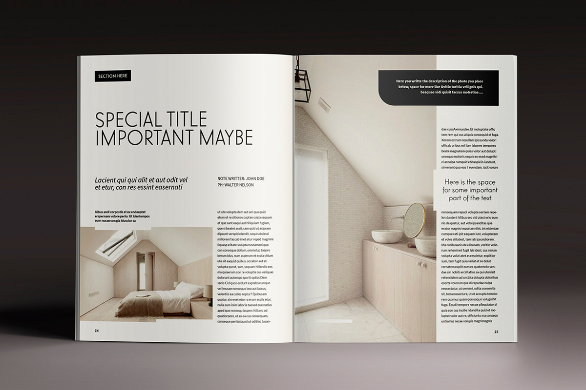 Magazine Bundle 2, a Magazine Template by Luuqas Design (Photo 4 of 5)