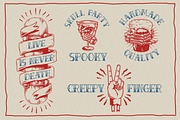 Death Poison - Tattoo Font, a Blackletter Font by Blankids Studio (Thumbnail 3 of 5)
