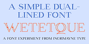 Wetetque, a Serif Font by Ingrimayne Type (Thumbnail 3 of 5)