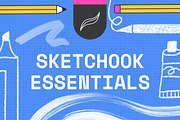Procreate Mixed Media Brushes 8x, a Brush Add-On by Esther Nariyoshi (Thumbnail 1 of 4)