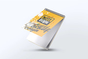 Spiral Sketchbook Mock-Up, a Product Mockup by DesignRushMarket (Thumbnail 5 of 7)