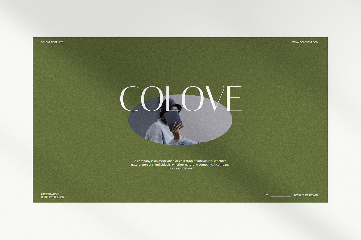 Colove Presentation Template preview 3