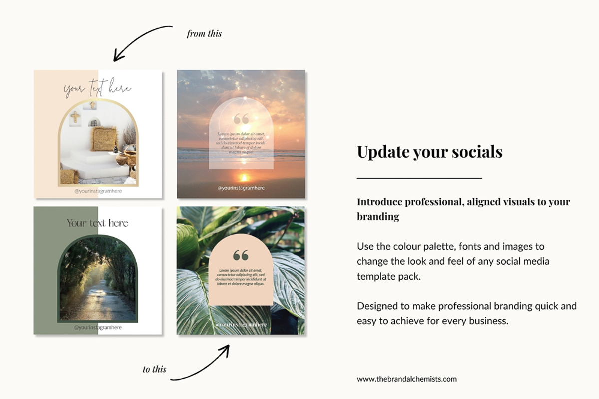 Mother Earth Brand System + UI Kit, an UI Kit Template by The Brand Alchemists (Photo 5 of 12)