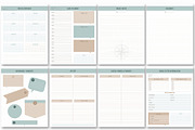 Canva Travel Planner Templates, a Templates & Theme by Nursery Art (Thumbnail 8 of 9)