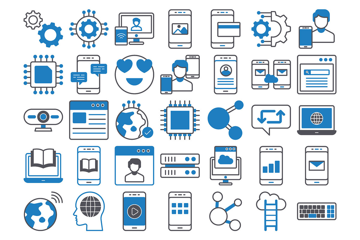 Digital Native Icons Pack, an Icon by Vector Portal