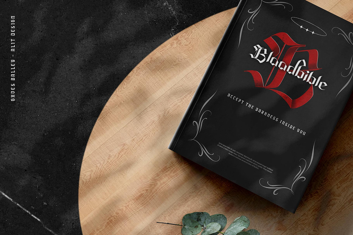 Ghoes Balley Typeface, a Blackletter Font by alit design (Photo 8 of 15)
