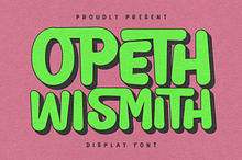 Opeth Wismith Display Font