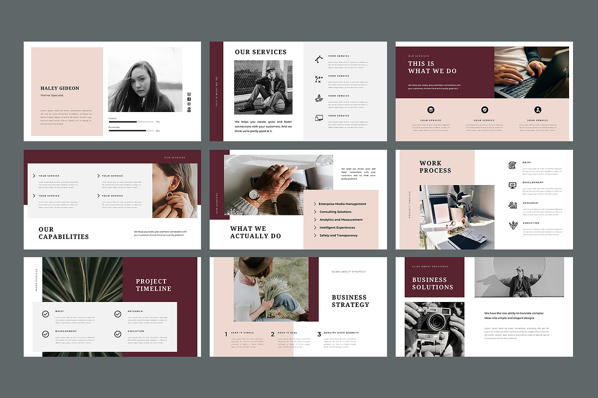 Pointe - PowerPoint Template, a Presentation Template by Bervisual (Photo 4 of 11)