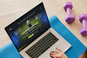 Energetic Fitness Landing Page UI, a Landing Page Template by twinstd (Thumbnail 5 of 5)