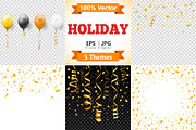Birthday, Carnival, Christmas Decor, a Decorative Illustration by TAlex (Thumbnail 1 of 6)
