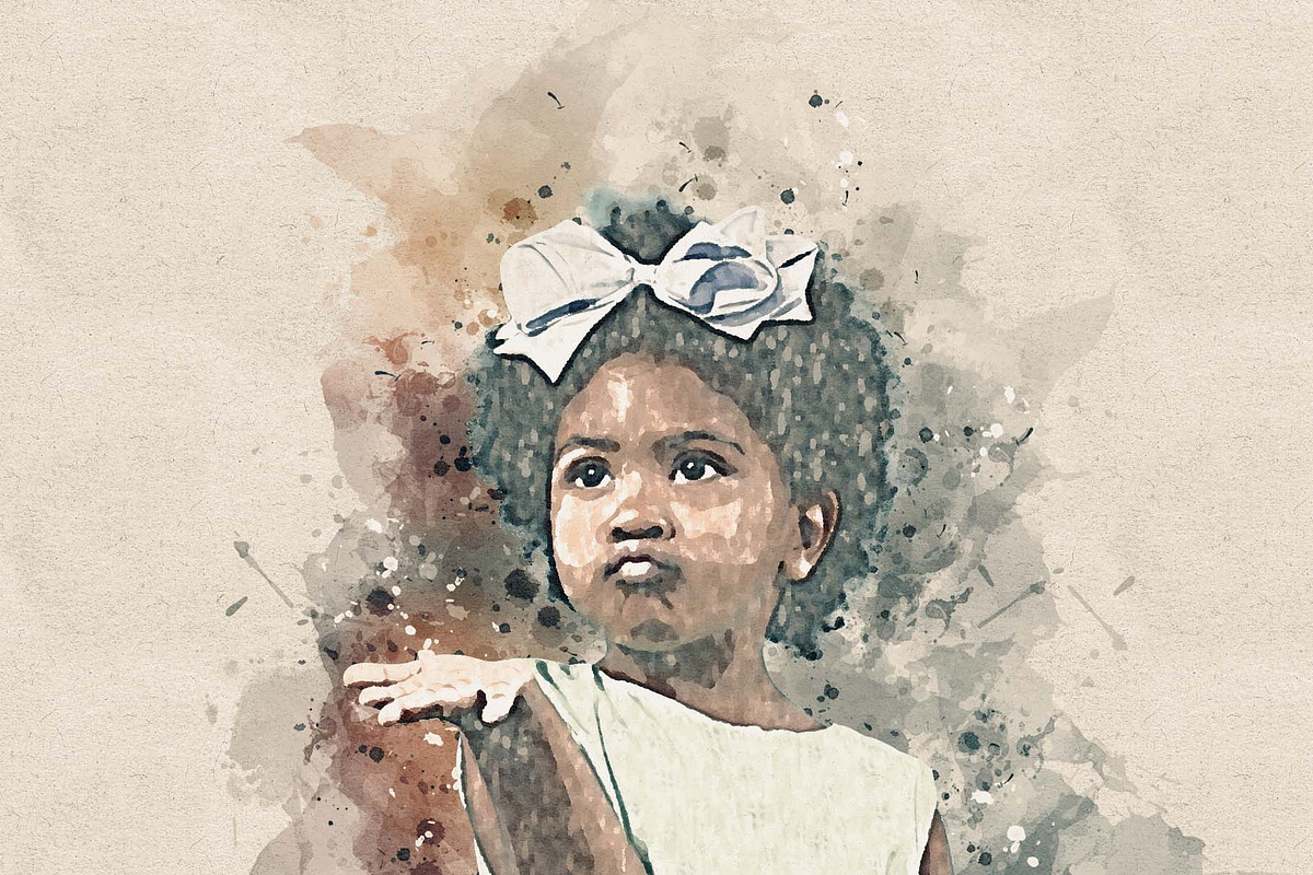 Watercolor Paint Art Effect Action, an Action Add-On by Photoshop Action (Photo 8 of 9)