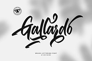 Gallardo Script, a Script Font by Motokiwo (Thumbnail 1 of 15)