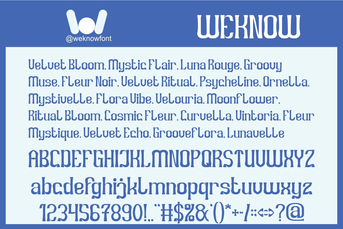 Already Know font, a Sans Serif Font by weknow (Photo 5 of 8)