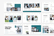 Linke Business Presentation Template, a Presentation Template by Analogous Temp (Thumbnail 3 of 5)