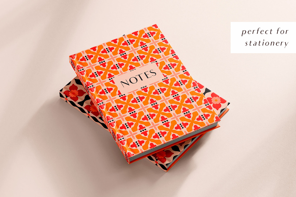 Floral Tiles - Patterns and Tiles, a Pattern Graphic by iliveinoctober (Photo 5 of 8)