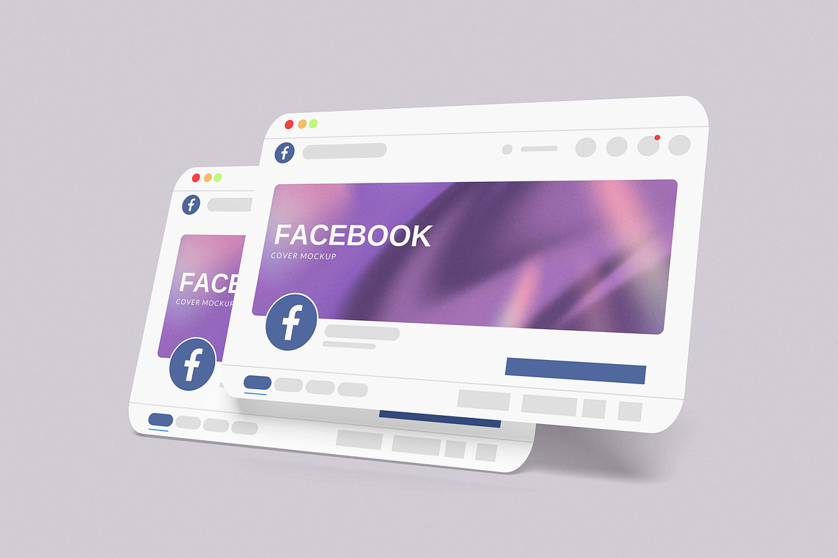 Facebook Cover Mockup, a Wearable Device Mockup by xavier_studio (Photo 5 of 5)