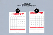 Calendar Templates for Illustrator, a Templates & Theme by Michelle Hickey Design (Thumbnail 2 of 5)