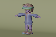 Cyber Tech 3D Character Pack, a Characters & Person 3D Model by Dudukbersama (Thumbnail 9 of 9)