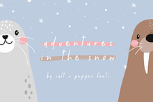Adventures in the Snow Font