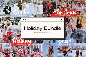 Holiday Lightroom Presets Bundle