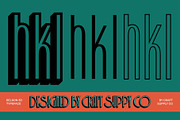 Belkon 3D, a Font by Craft Supply Co. (Thumbnail 3 of 8)