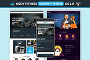 Gym Body Fitness Shopify Theme, a Shopify Template by LogicGo Shopify Experts (Thumbnail 1 of 8)