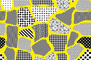 10 Seamless Geometric Patterns