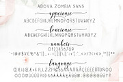Adova zombia Font Duo, a Script Font by Jhoel Design (Thumbnail 12 of 13)