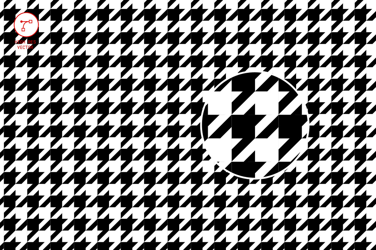 Houndstooth Pattern, a Pattern Graphic by Swatch Supply (Photo 6 of 8)