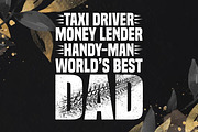 Taxi Driver... Man World’s Best Dad, an Object Graphic by T-shirt Pond (Thumbnail 3 of 3)