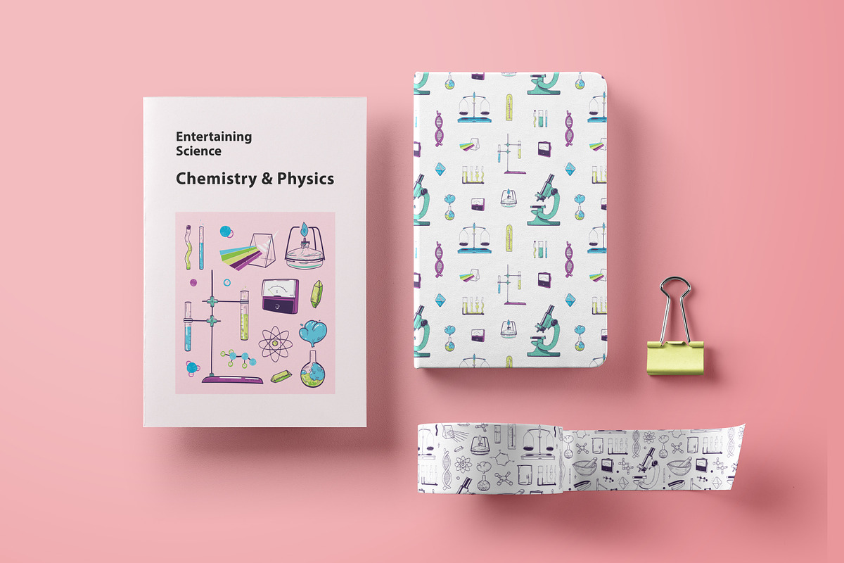 Chemistry and physics equipment set, an Education Illustration by Good Studio (Photo 9 of 9)