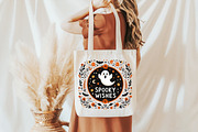 Spooky Wishes, Cute Halloween Ghost, an Illustration by Libby Wishes (Thumbnail 4 of 6)