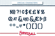AE Curveball Vintage Typeface, a Font by Eargle Design, LLC (Thumbnail 3 of 8)
