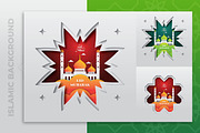Islamic Illustration Background, a Seasonal Illustration by Artlogs (Thumbnail 1 of 4)