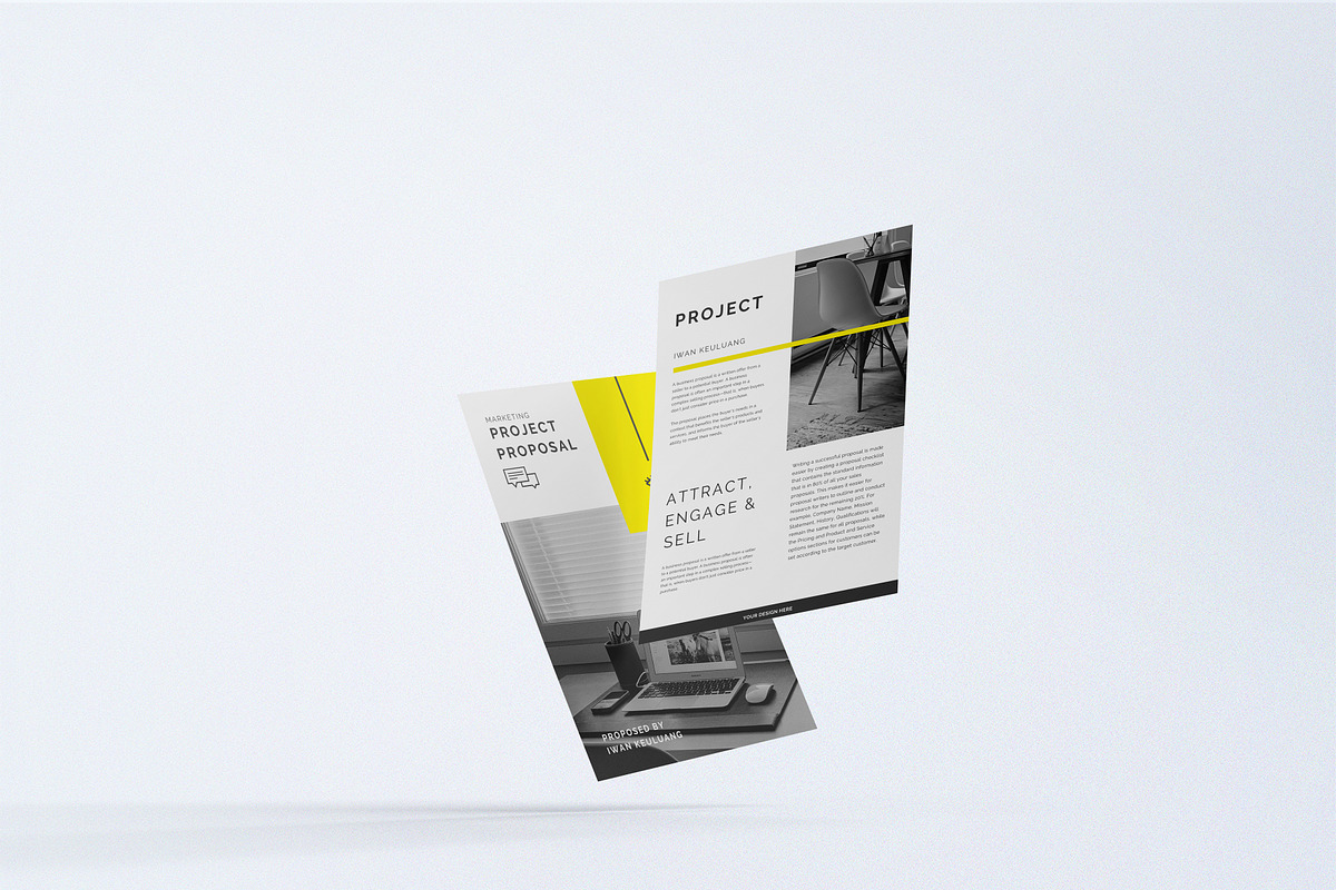 Flyer or Letterhead Mockup, a Print Template by 2M GRAPHICS DESIGN (Photo 6 of 7)