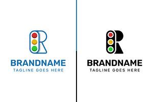 Letter R Traffic Light Logo Set, a Branding & Logo Template by Pray Art Design Studio