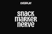 Everplay – Modern Display Typeface, a Serif Font by VP Fonts (Thumbnail 25 of 37)