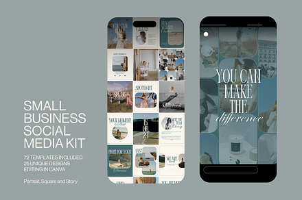OPHELIA Social Media Kit Canva