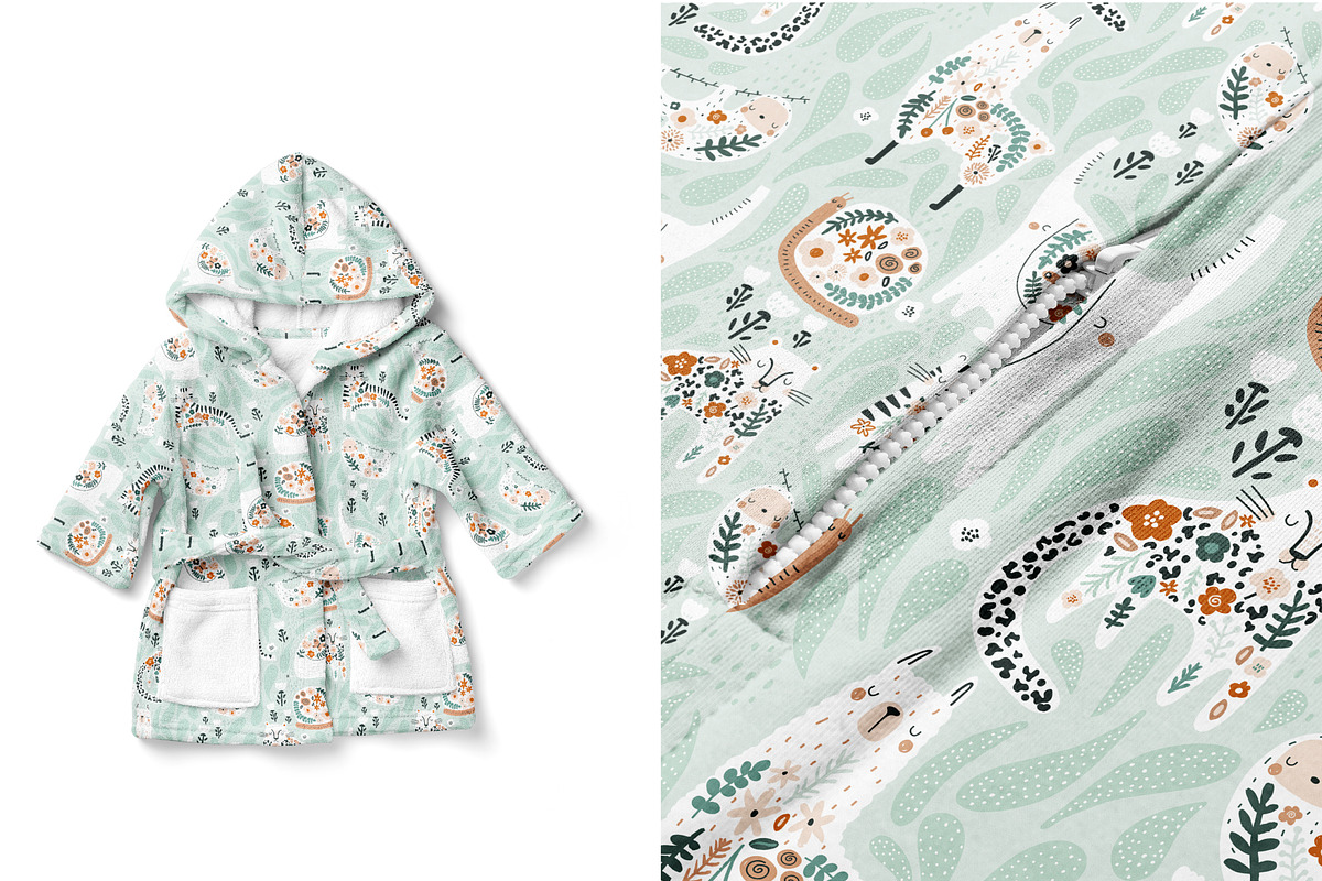 BLOOMY childish graphic collection, a Pattern Graphic by solmariart (Photo 5 of 10)