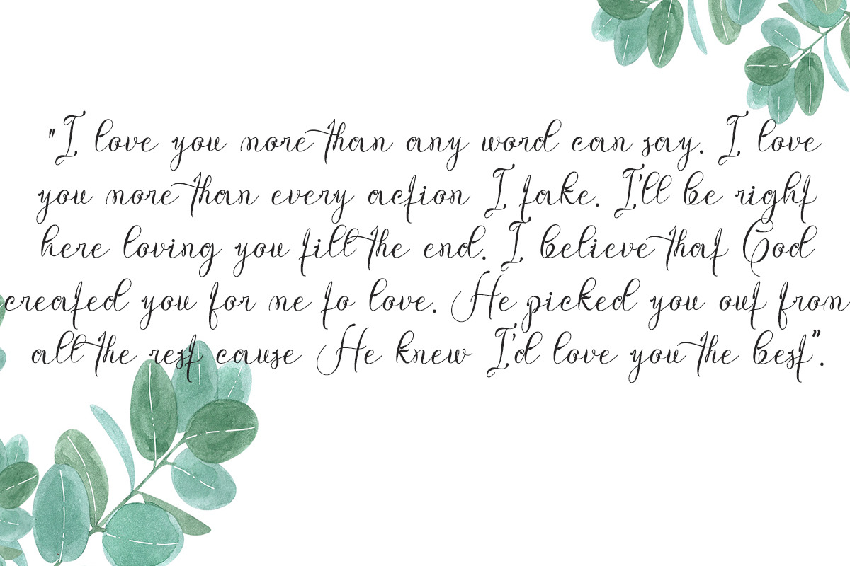 Dhefentha, a Script Font by Yoga Letter (Photo 3 of 9)