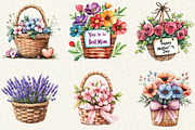 Happy Mother's Day Clipart, an Illustration by OK Design (Thumbnail 4 of 5)