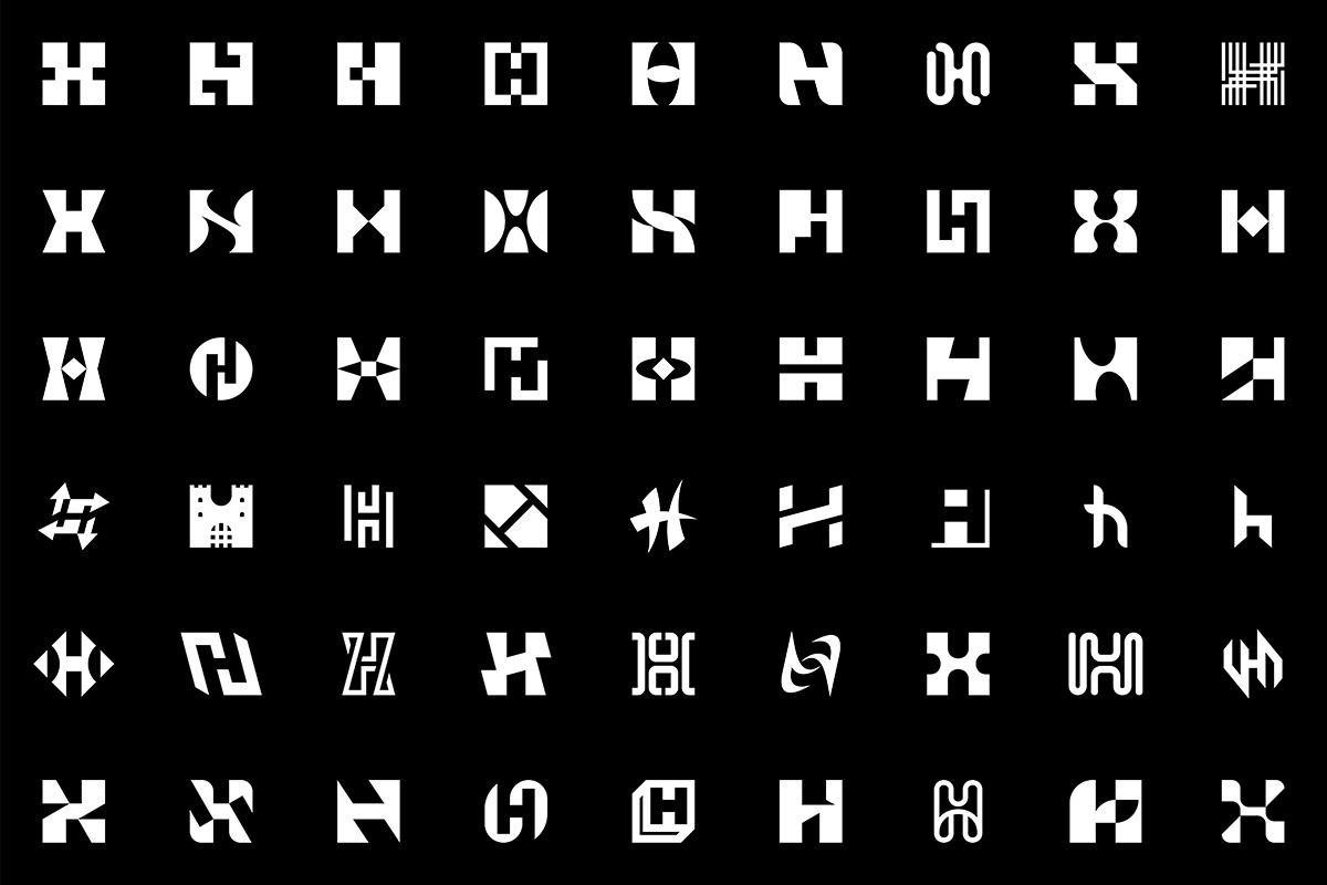 Set of letter H logo, a Branding & Logo Template by NataliiaVolyk (Photo 3 of 3)