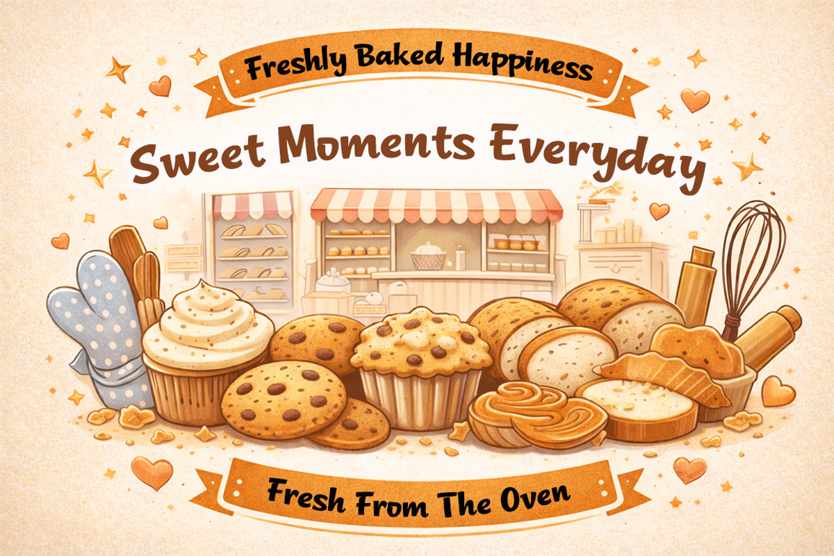 Happy Crumbs Playful With Doodles, a Handwritten Font by cocodesign (Photo 7 of 8)