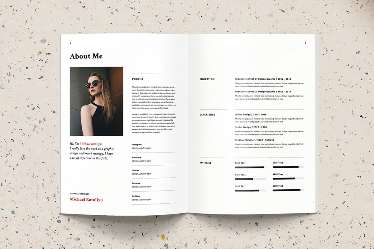 Graphic Design Portfolio, a Brochure Template by Occy Design (Photo 3 of 17)