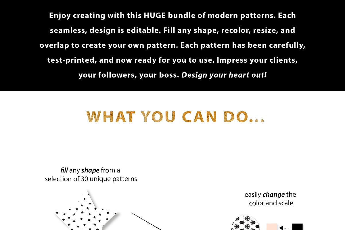 Fancy Geos II Collection - Bundle, a Pattern Graphic by Pattern Supply Co. (Photo 2 of 19)