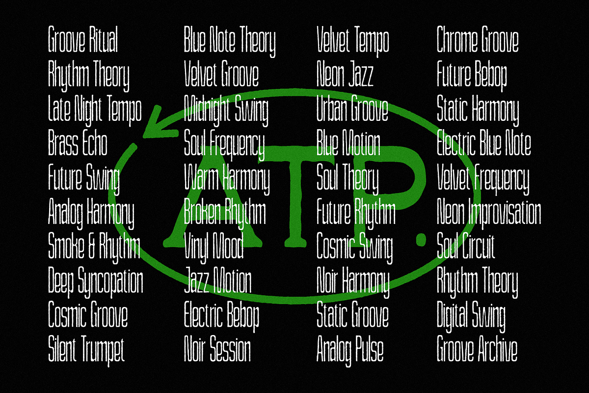 Rainshade Rough - Condensed Font, a Sans Serif Font by Typeparties (Photo 10 of 14)
