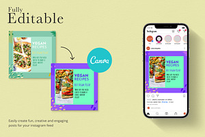 Chef Instagram Puzzle Template Canva