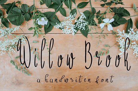 Willow Brook Handwritten Font