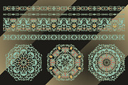 Set of vector decorative elements, an Object Graphic by Dainia (Thumbnail 2 of 4)