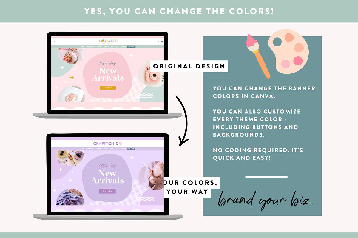 Shopify Theme Pastel, a Shopify Template by Design Pixie (Photo 7 of 10)